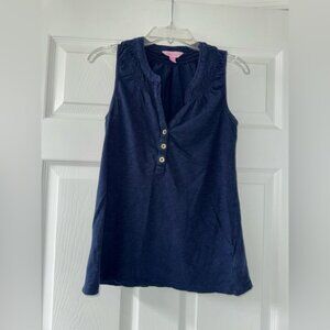 Navy Blue Lilly Pulitzer Tank!